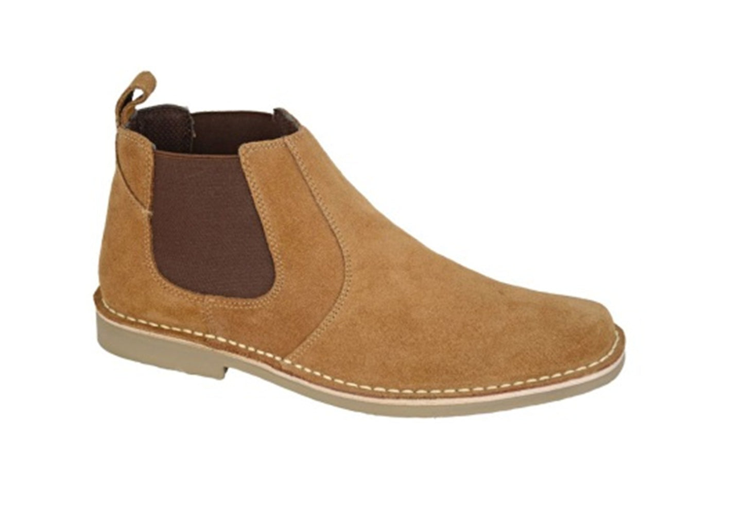 Desert Boot by Roamers - Chelsea Suede Leather (M765)