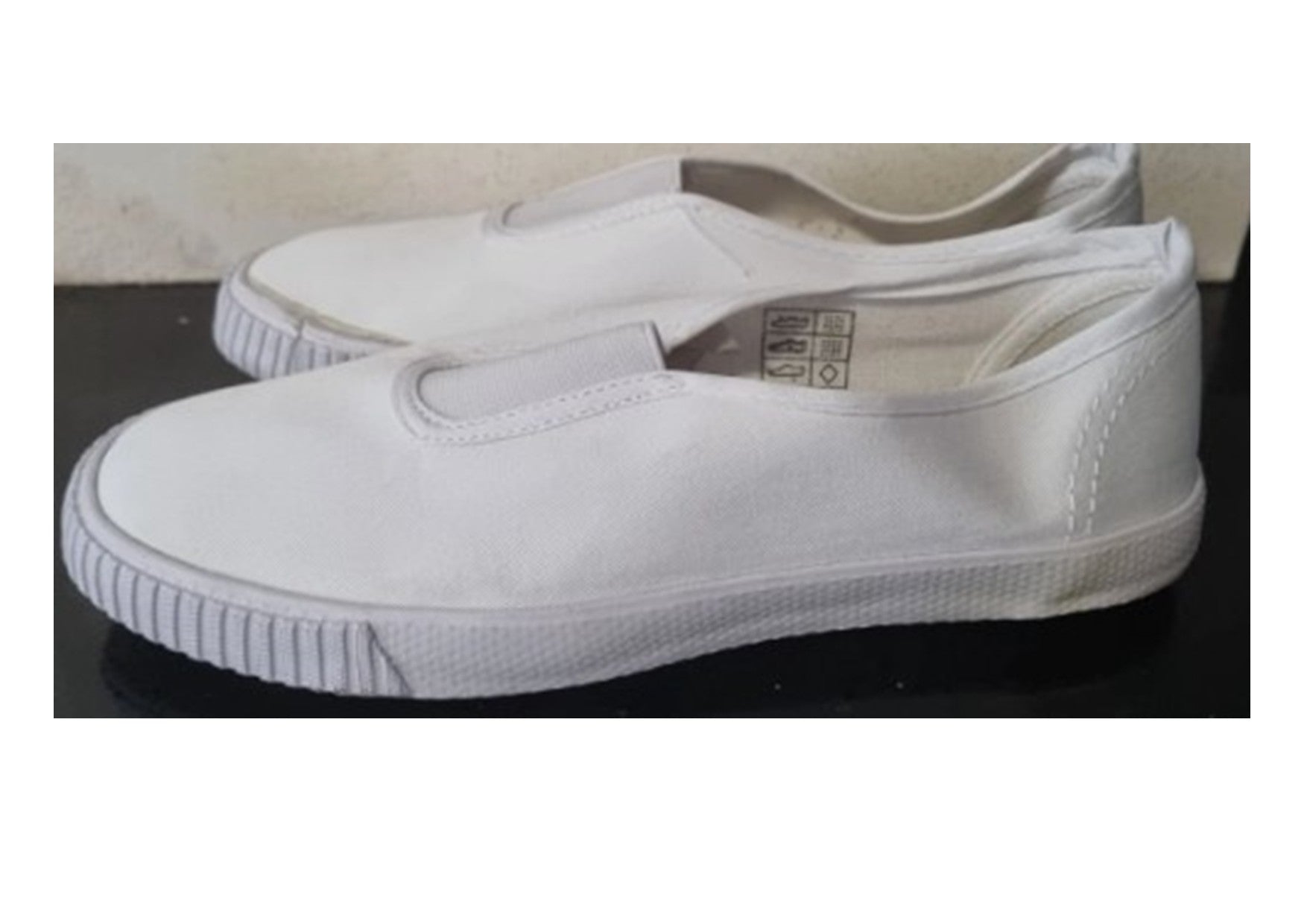 Plimsoll Elastic Slip On - Main Image