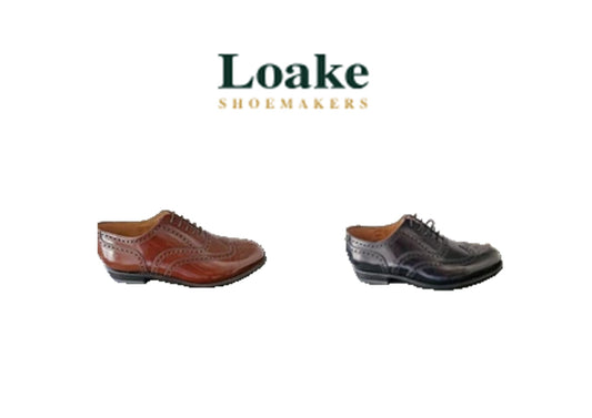 2. Loake - Brogue Shoe - Hi-Shine Leather (202)