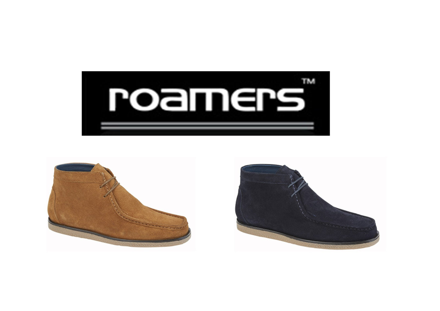Desert Boot by Roamers - Apron Para Style Suede Leather (M192)