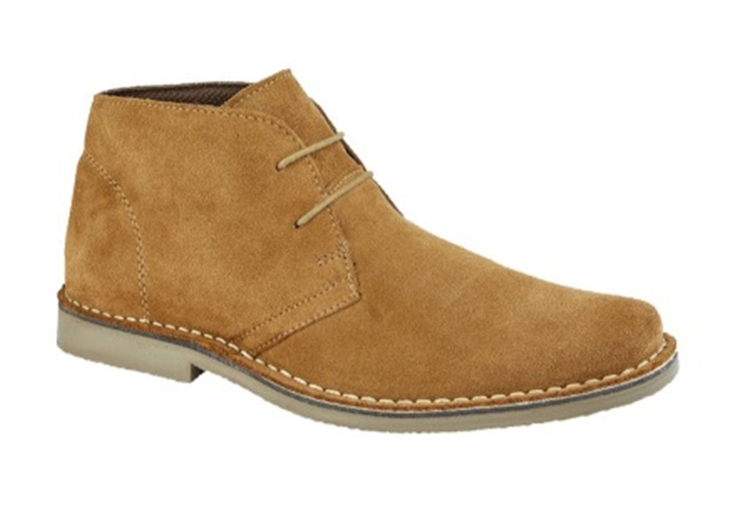 Desert Boot by Roamers - Slim Fit - 2 Eye Suede Leather (M420)