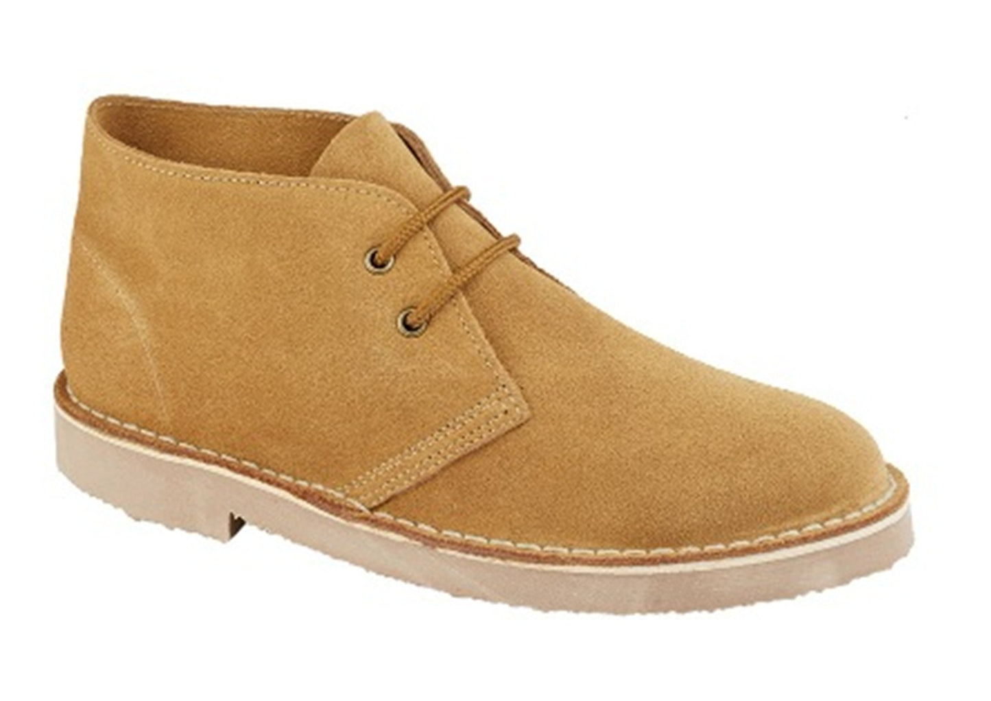 Desert Boot by Roamers - 2 Eye Suede Leather (M467)