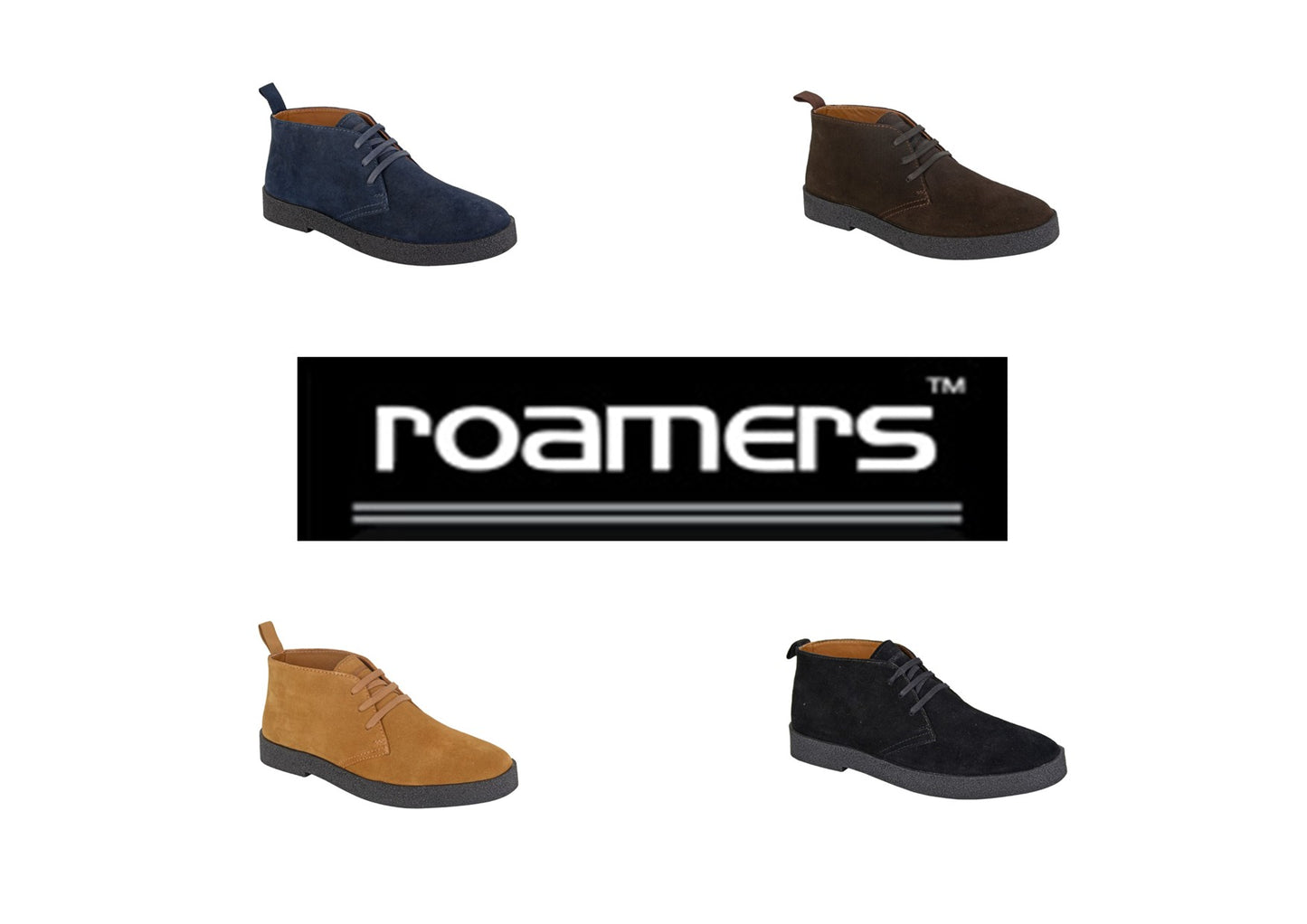 Desert Boot by Roamers - 3 Eyelet Desert Boot (M759)