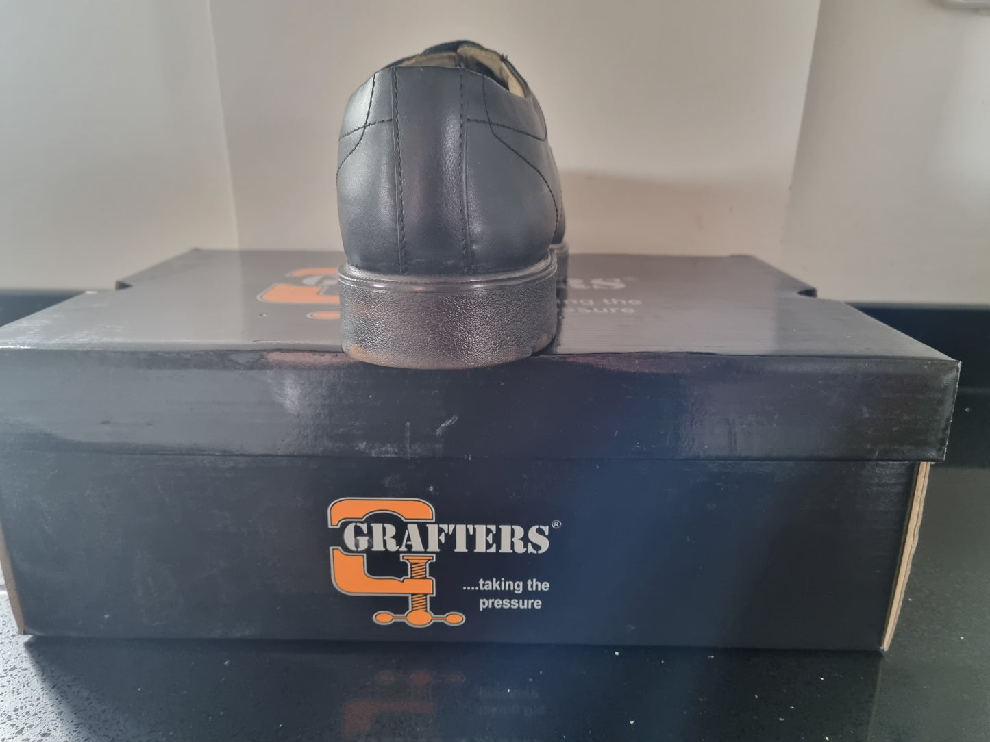 Uniform Shoe by Grafters - Black 4 Eyelet