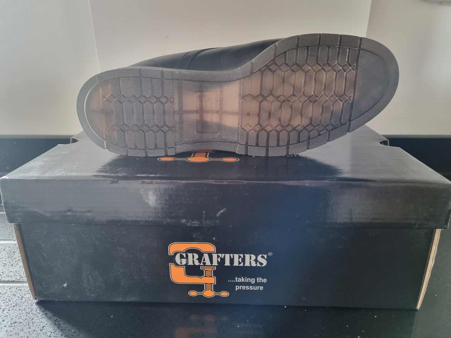 Uniform Shoe by Grafters - Black 4 Eyelet