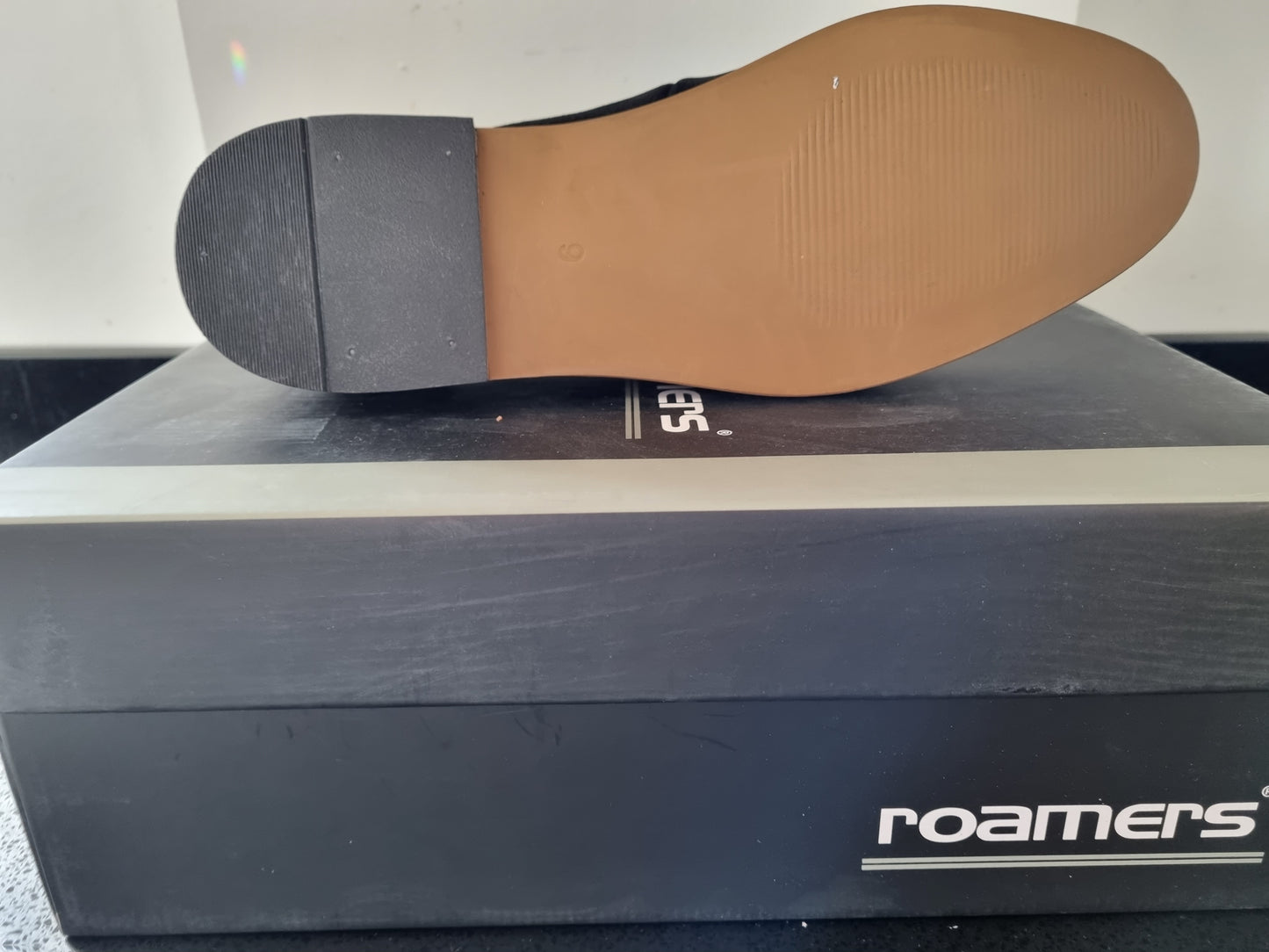 Loafer by Roamer - Black Casual Slip On (M595AS)