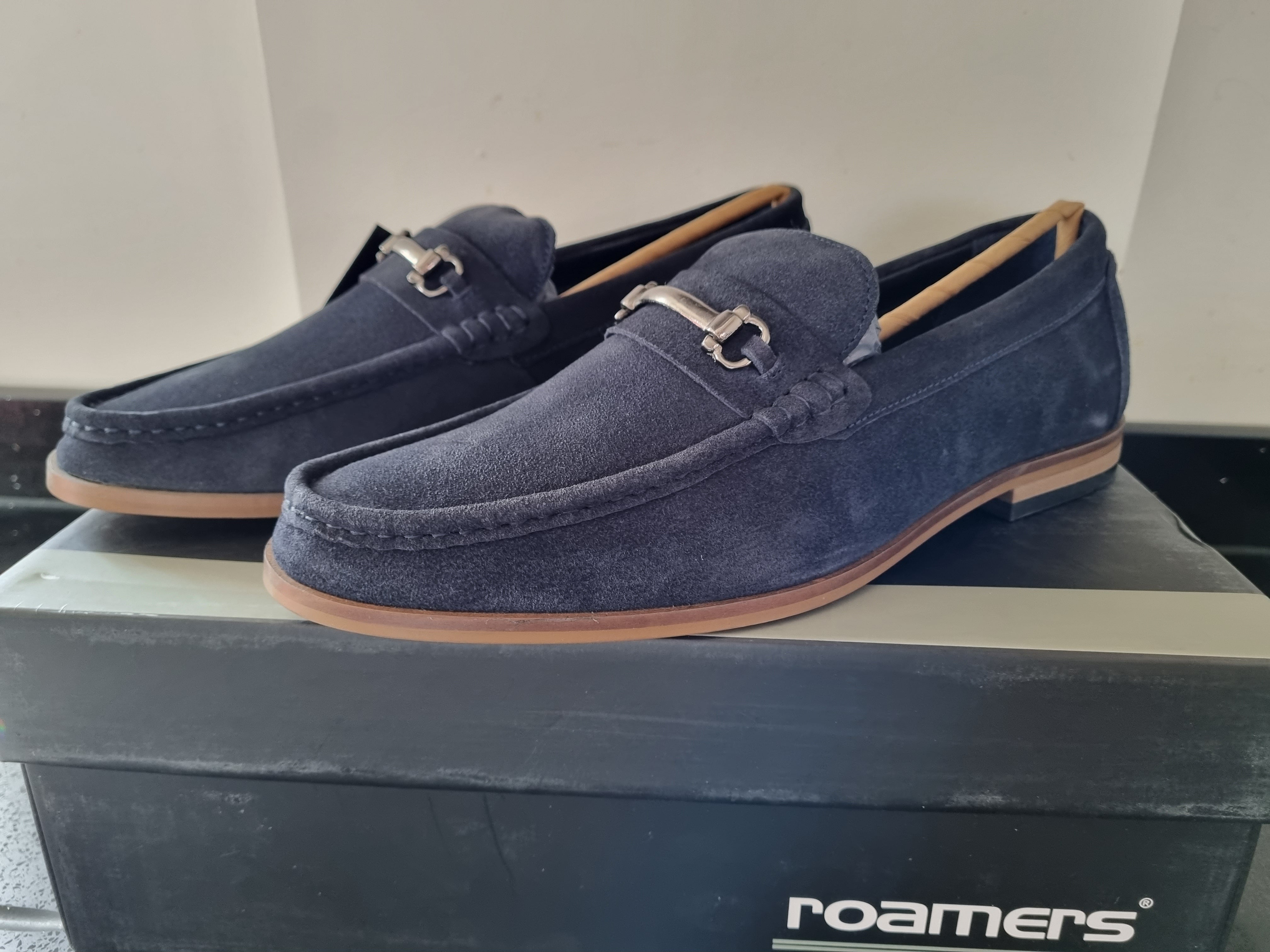 Loafer by Roamers - Casual Navy Slip On (M595CS) – blackmansshoes