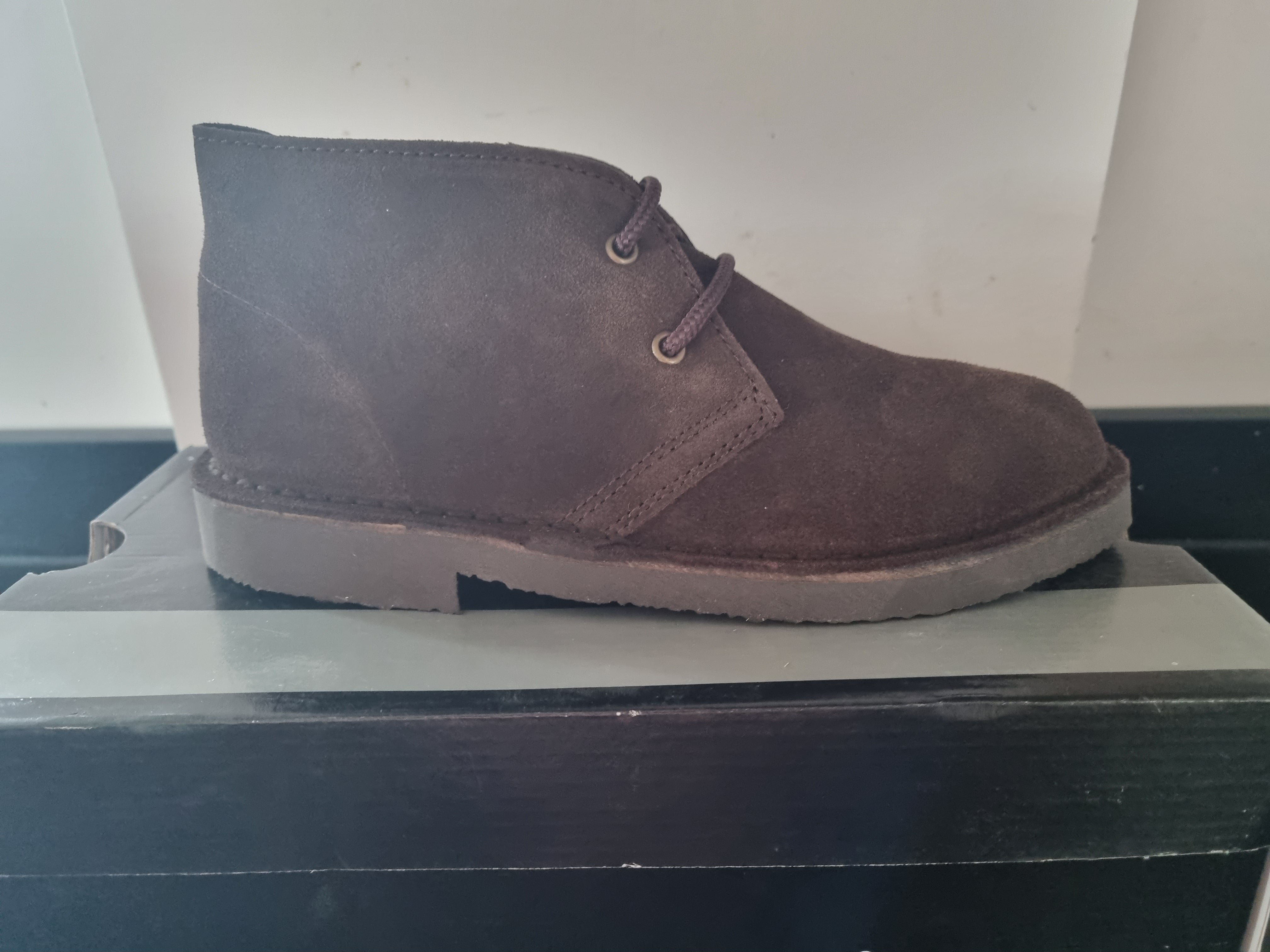 Clarks bushacre 2 grey clearance suede