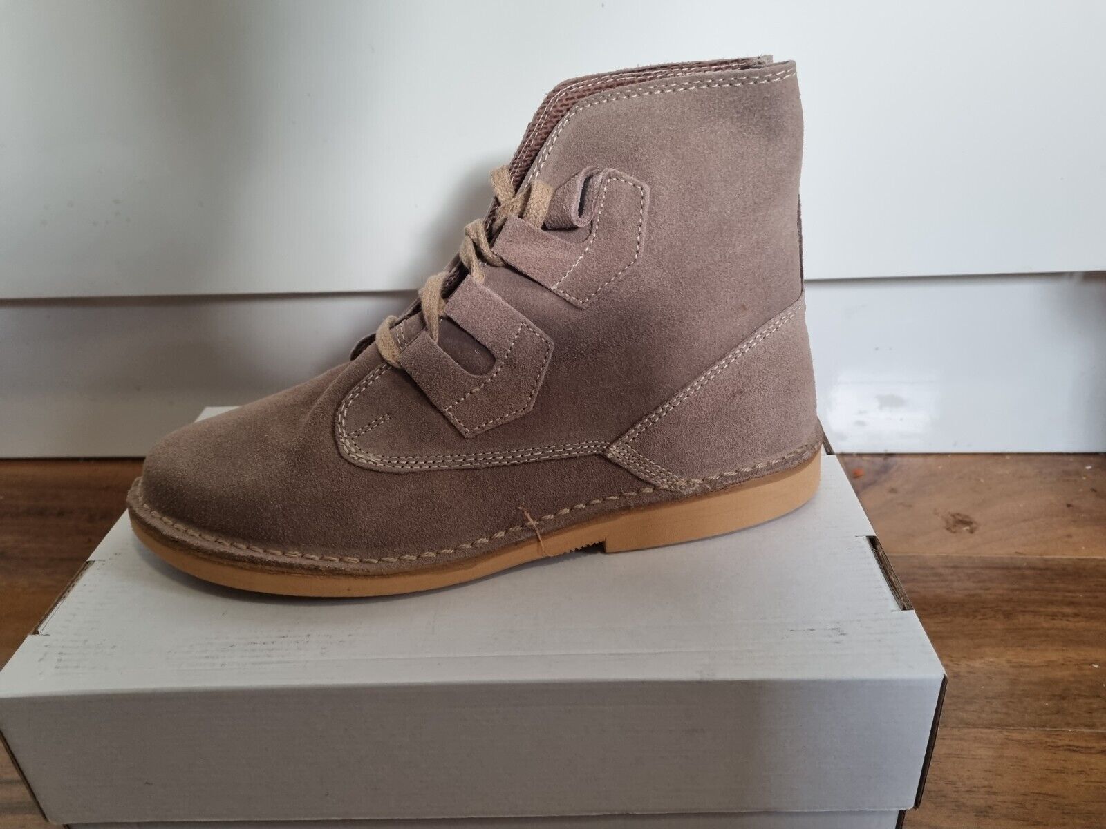 Desert top boots taupe