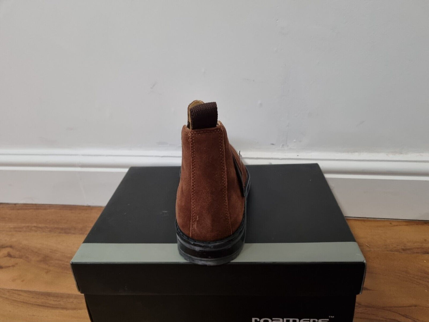 Chelsea Boot By Roamers - Chestnut Suede Leather (M278BS)