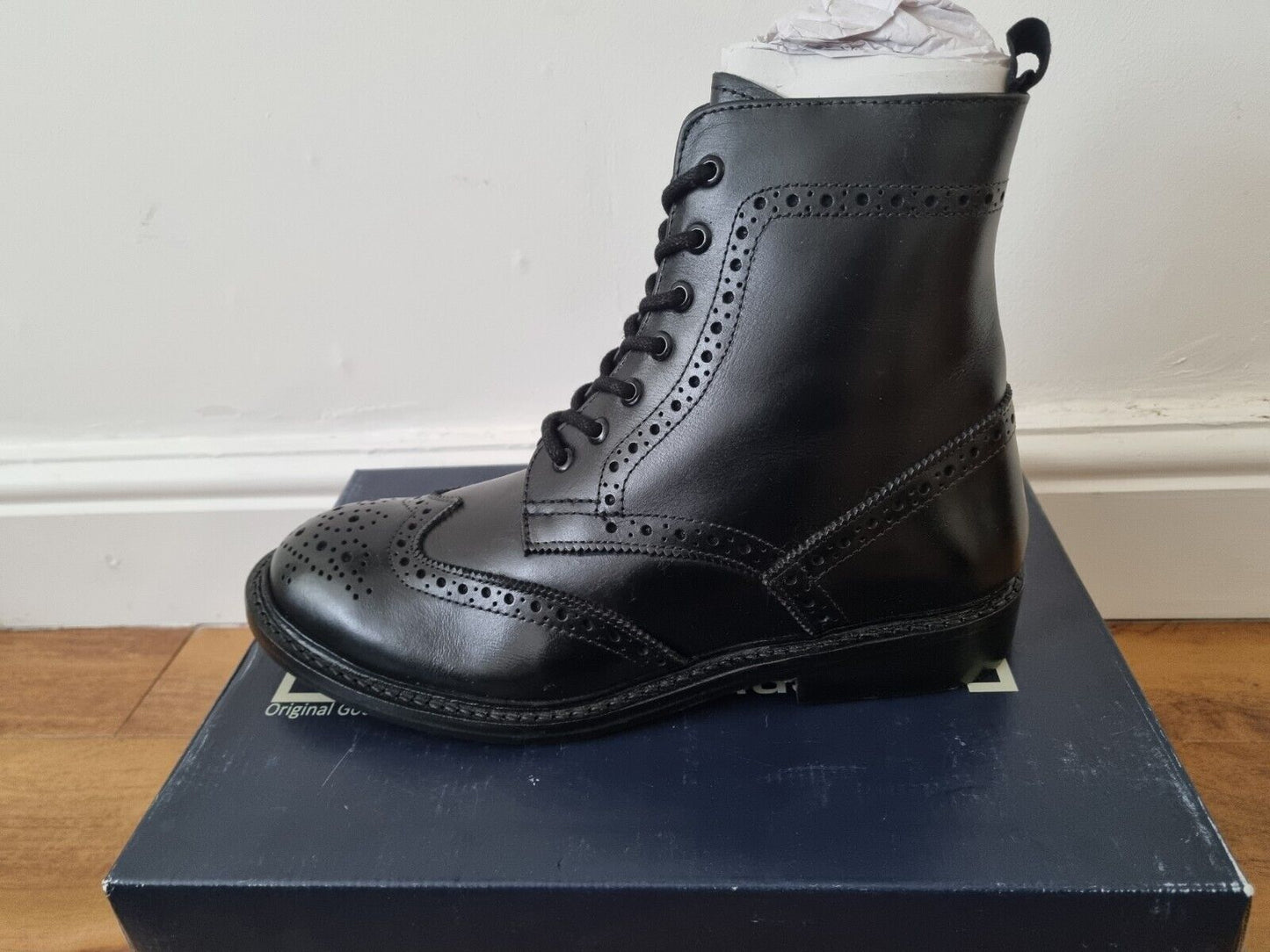 Kensington American Classic Stable Boot - Black Calf Leather