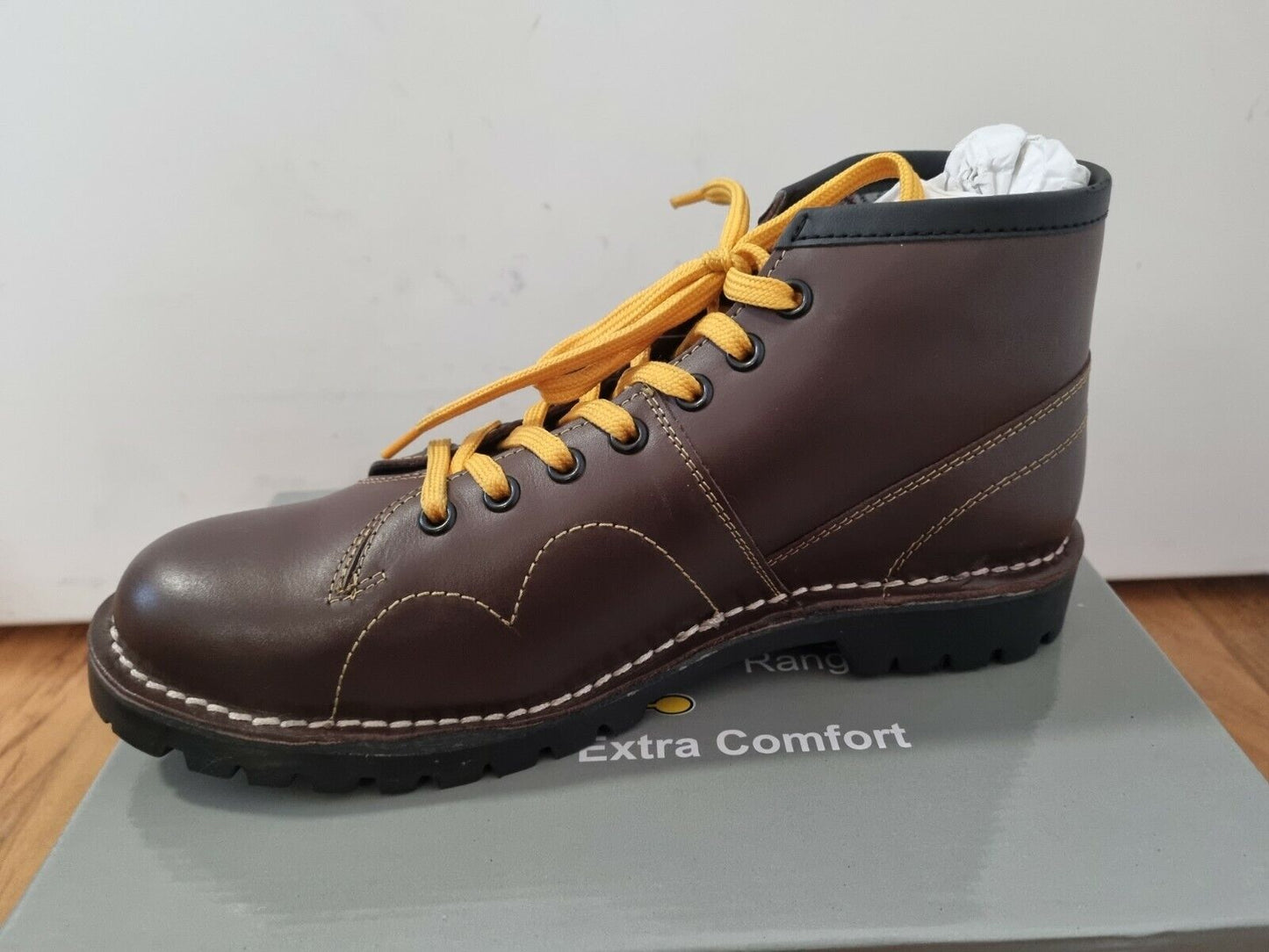 Monkey Boot by Grafters - Heritage Range - Wine/Brown Leather (B430BD)