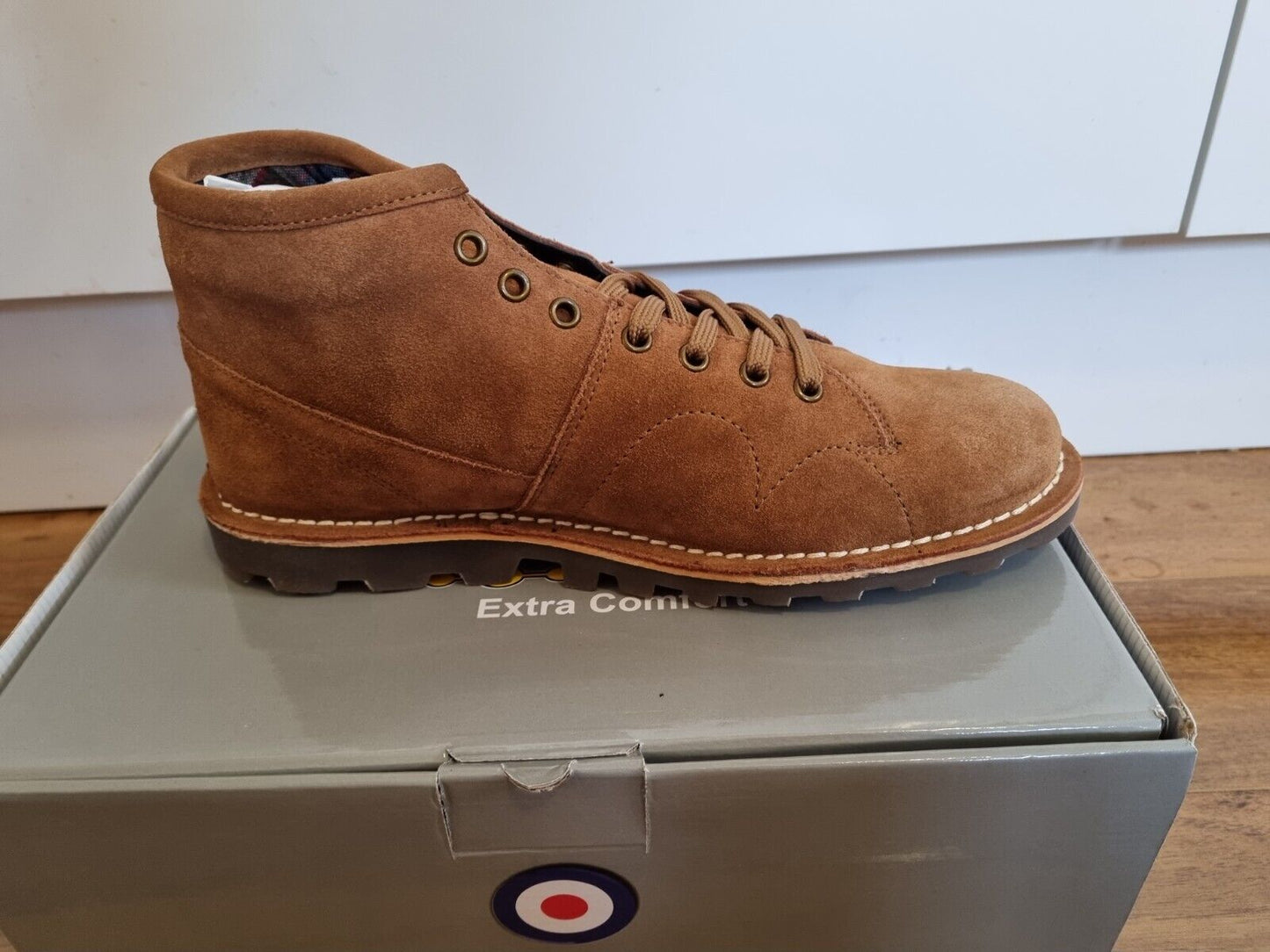 Monkey Boot by Grafters - Heritage Range - Tan Suede Leather (M430TS)