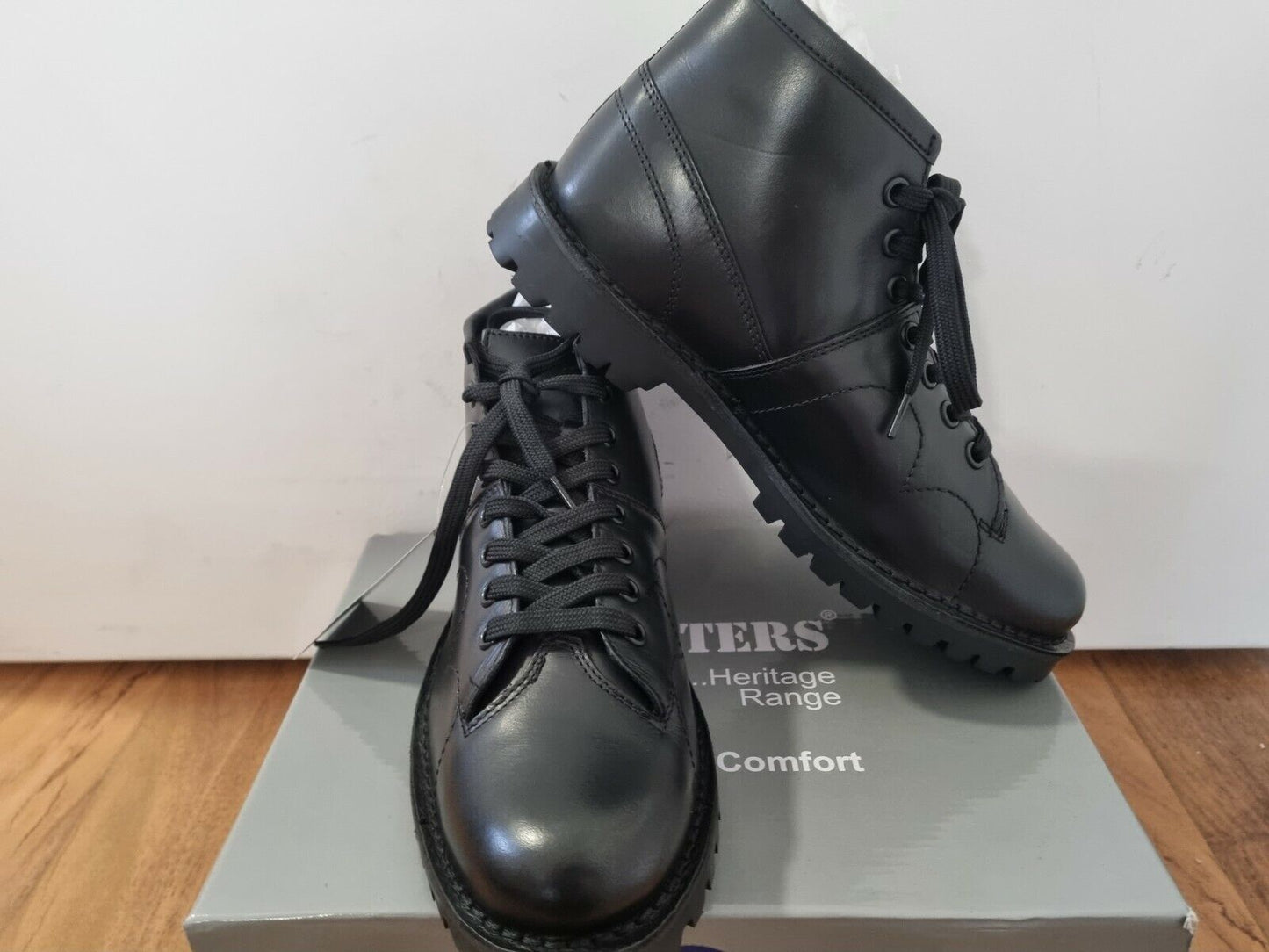 Monkey Boot by Grafters - Heritage Range - Black Leather (M430A)