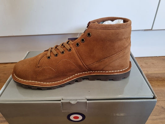 Monkey Boot by Grafters - Heritage Range - Tan Suede Leather (M430TS)