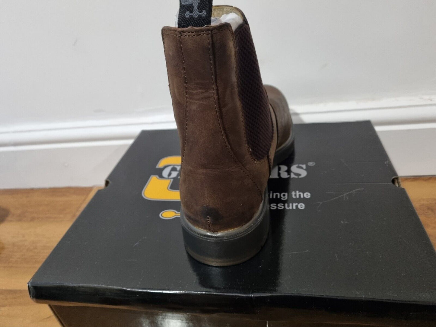 Chelsea Boot by Grafters - Crazy Horse Waxy Brown Leather (M186WB)