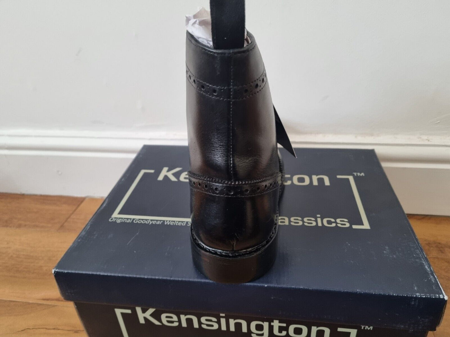 Kensington American Classic Stable Boot - Black Calf Leather