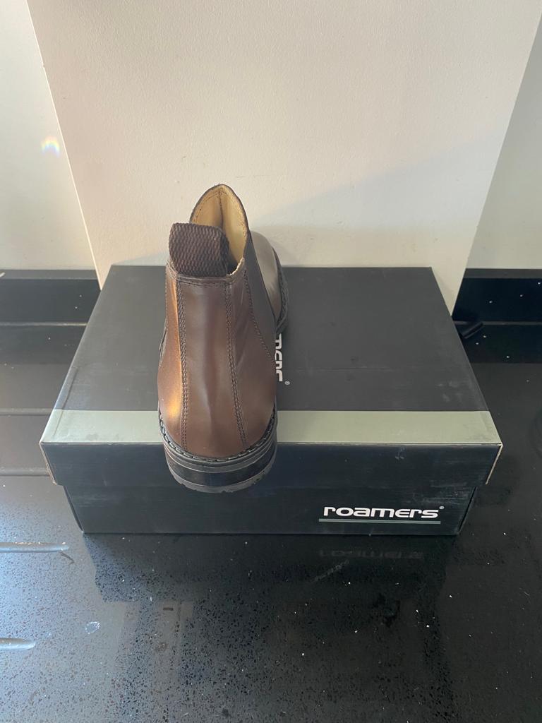 Chelsea Boot by Roamers - Mustang Leather - Wide Fit (M278BX)