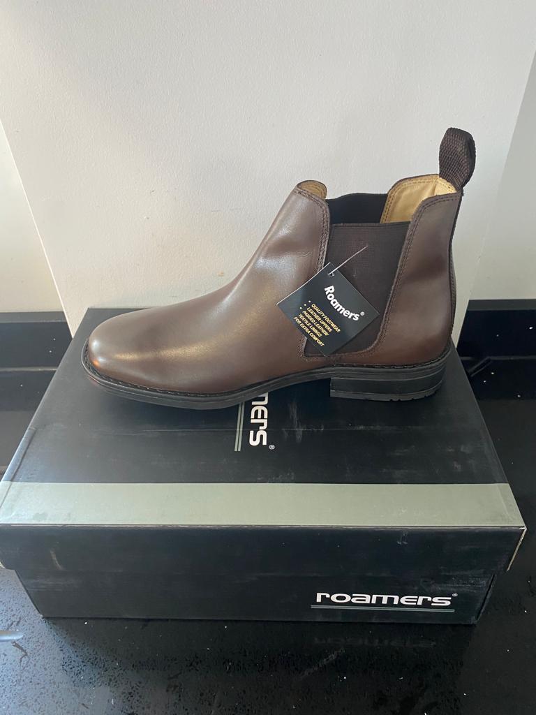 Chelsea Boot by Roamers - Mustang Leather - Wide Fit (M278BX)